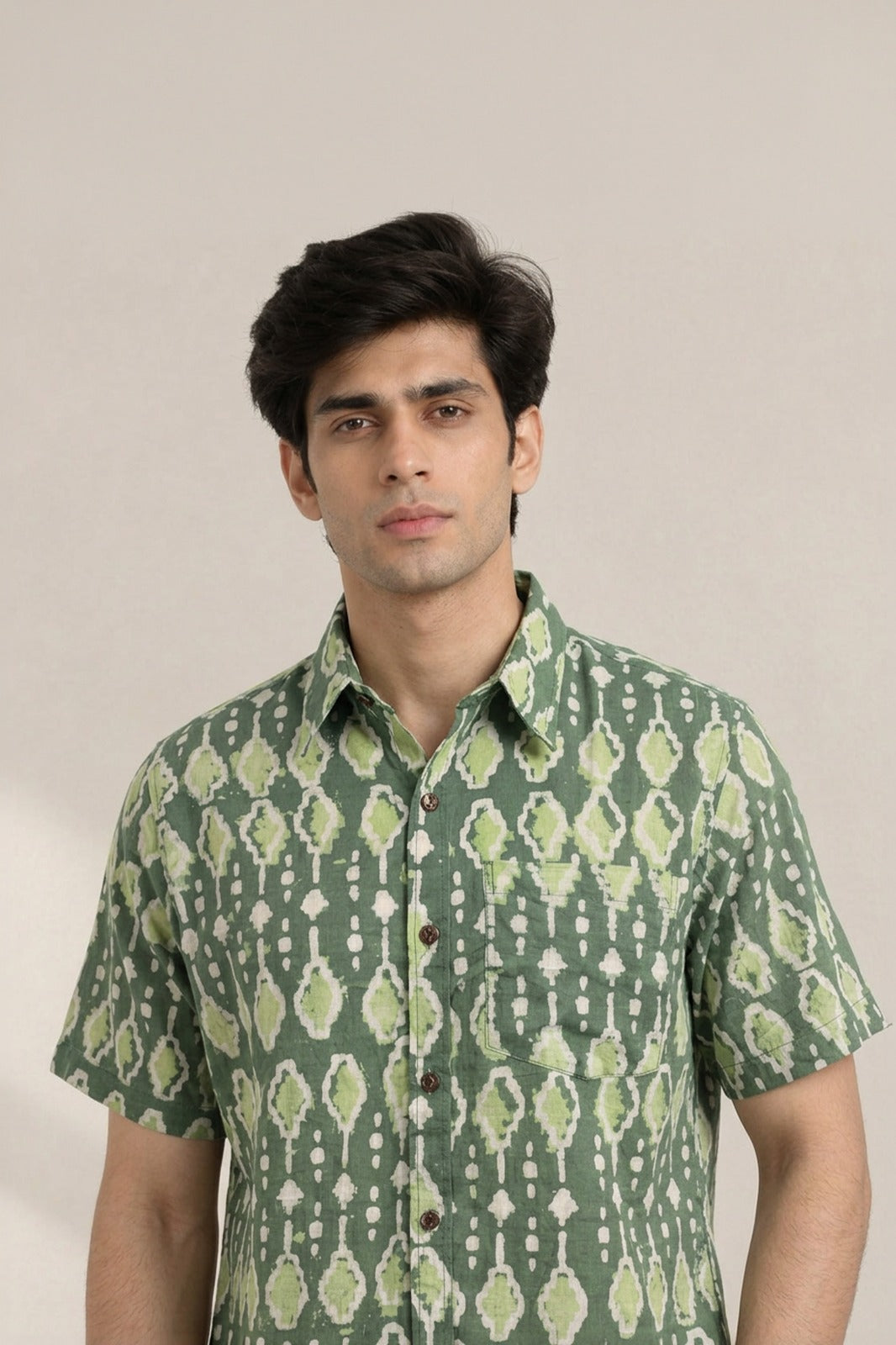 Earthloom  Block Printed Shirt