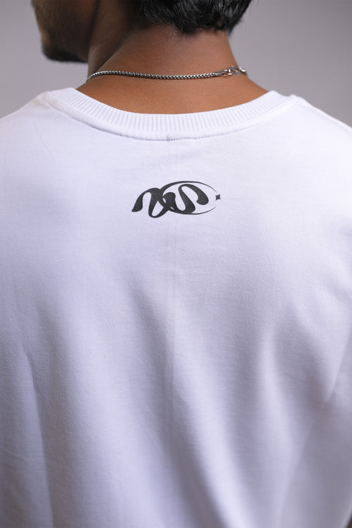 All Izz Well Oversized White T-Shirt