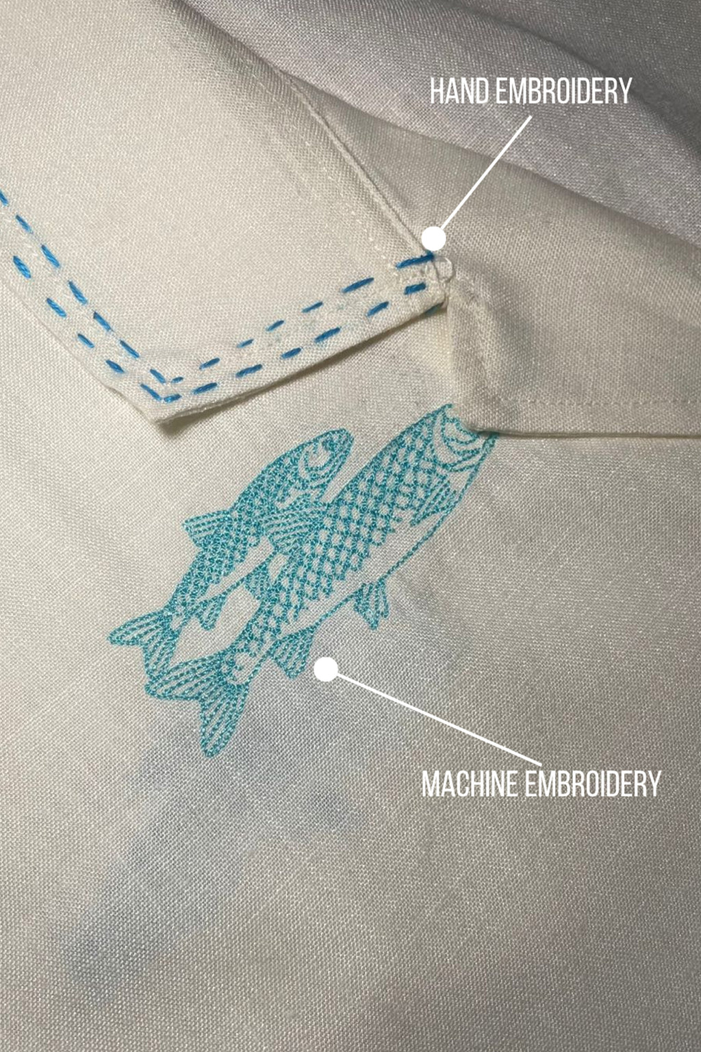 The River Song Embroidery Shirt