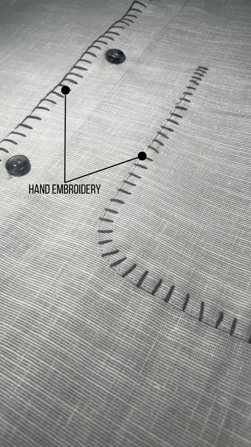 Ash Thread Regular Shirt
