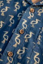 Flamingo Block Printed Shirt