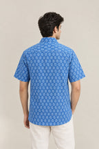 Neelrekha kantha Texture Shirt