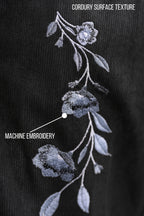 The Noir Bloom Oversized Shirt