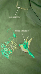 The Hummingbird Embroidery Shirt