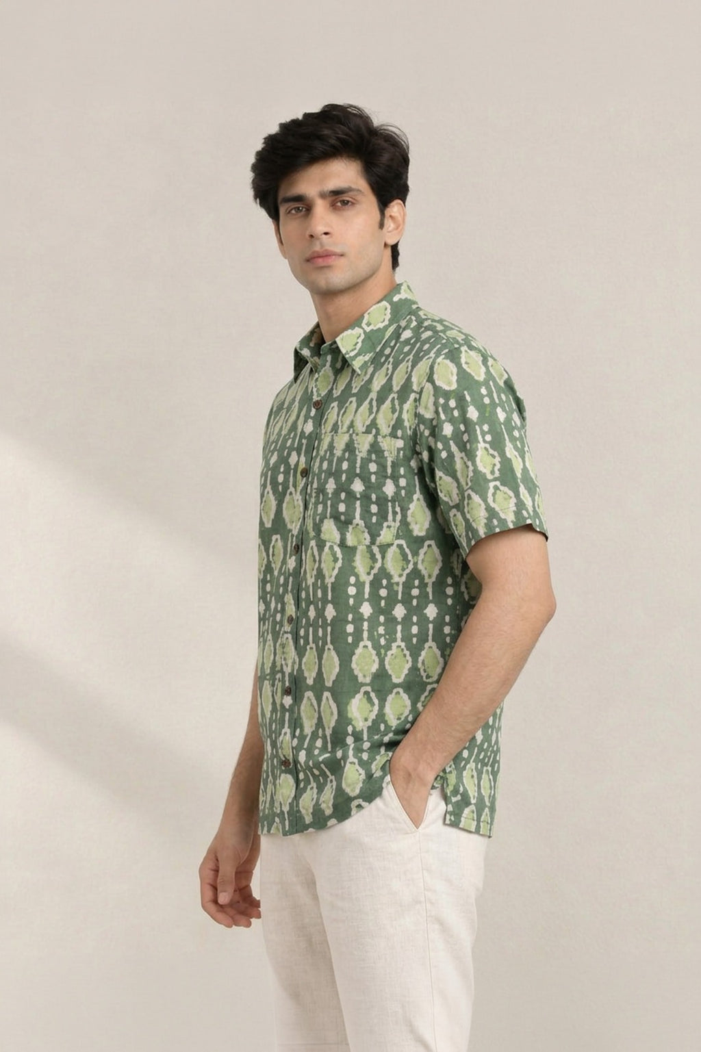 Earthloom  Block Printed Shirt