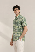 Earthloom  Block Printed Shirt