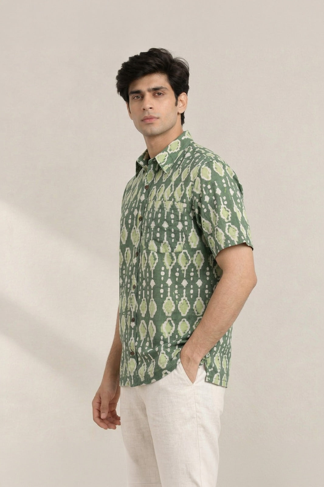 Earthloom  Block Printed Shirt