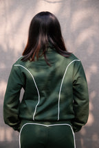Veridian Piping Quarter-Zip Pullover