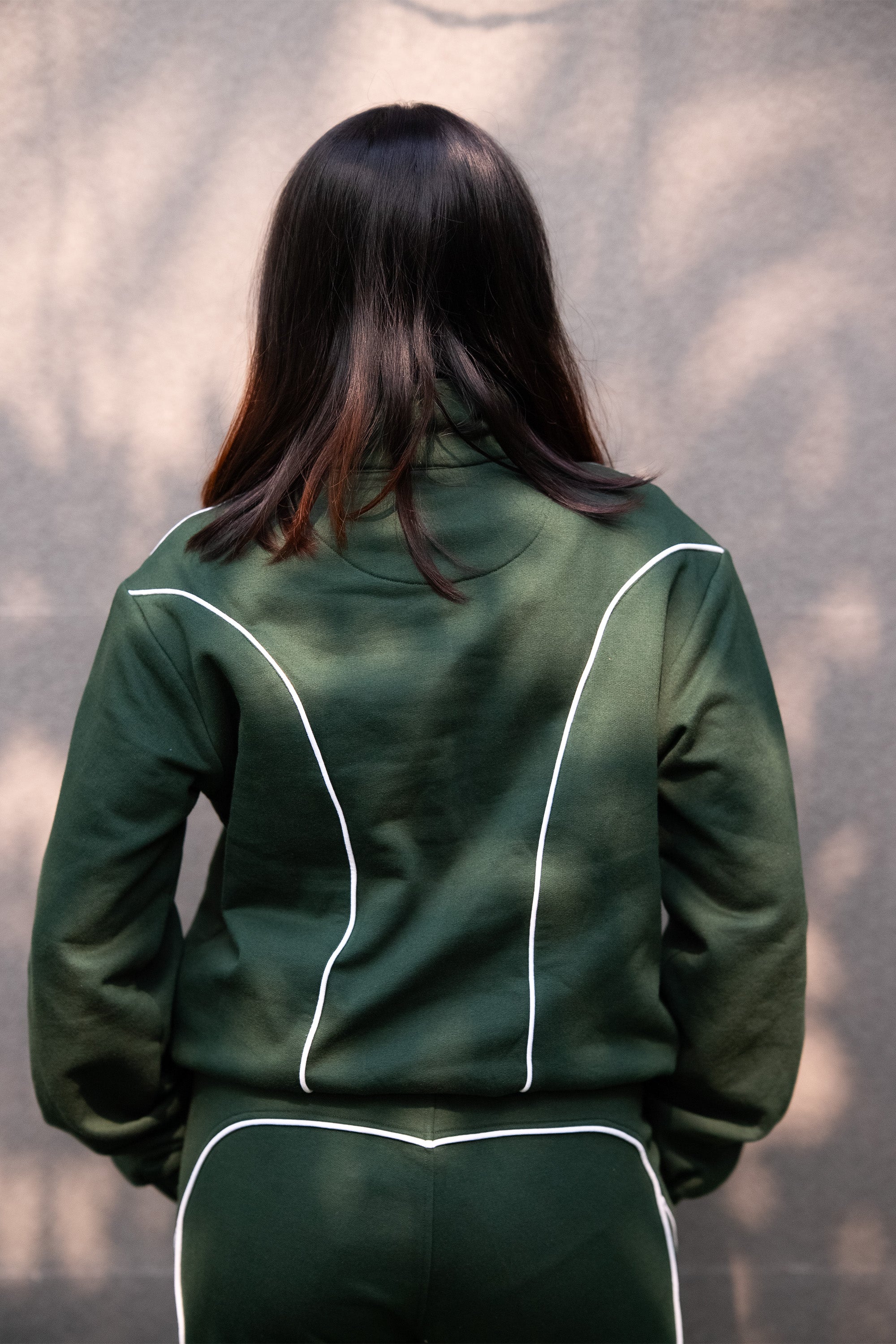 Veridian Piping Quarter-Zip Pullover