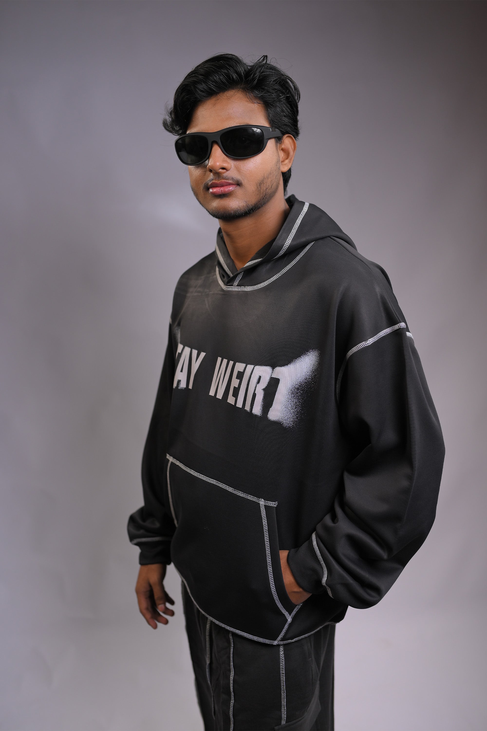 Weirdcore Sports Fleece Hoodie