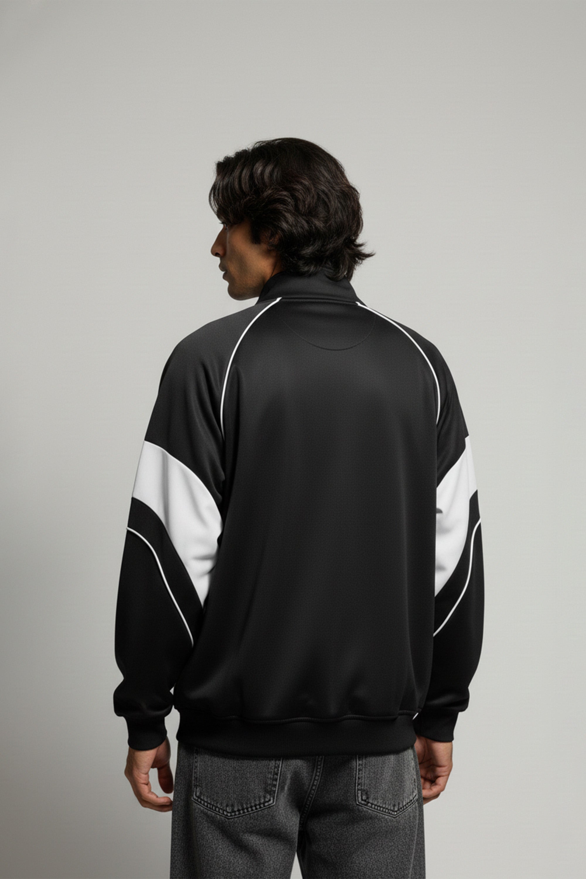 Monochromatic Track Jacket