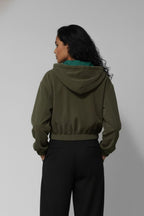 Cordo Cut Olive Green Jacket