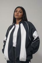 Monochromatic Track Jacket