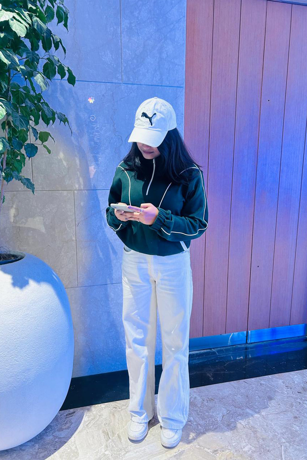Veridian Piping Quarter-Zip Pullover