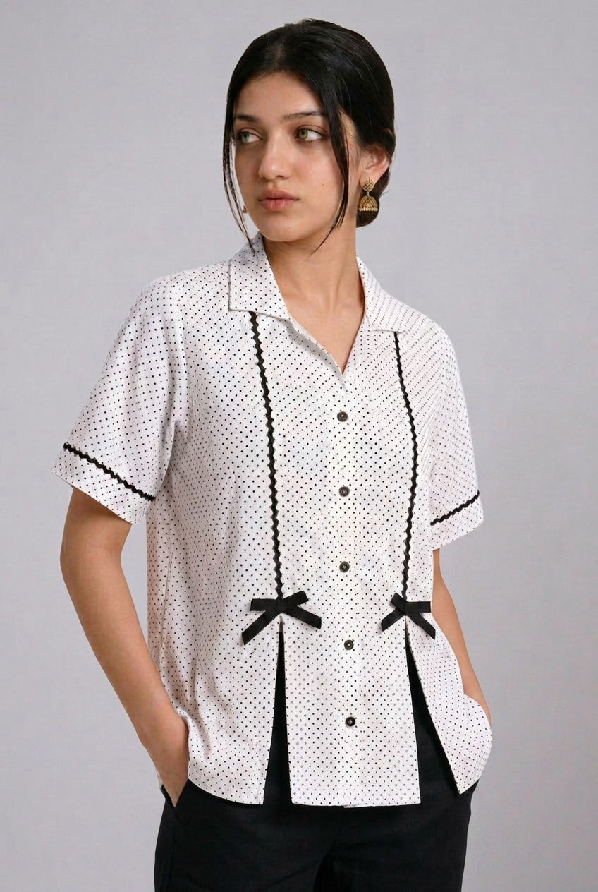 Dot & Bow Women Shirt