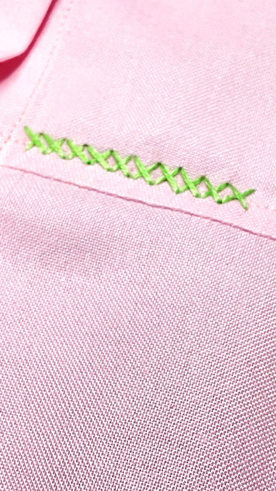Rose Whisper Embroidery  Crop Shirt (Copy)