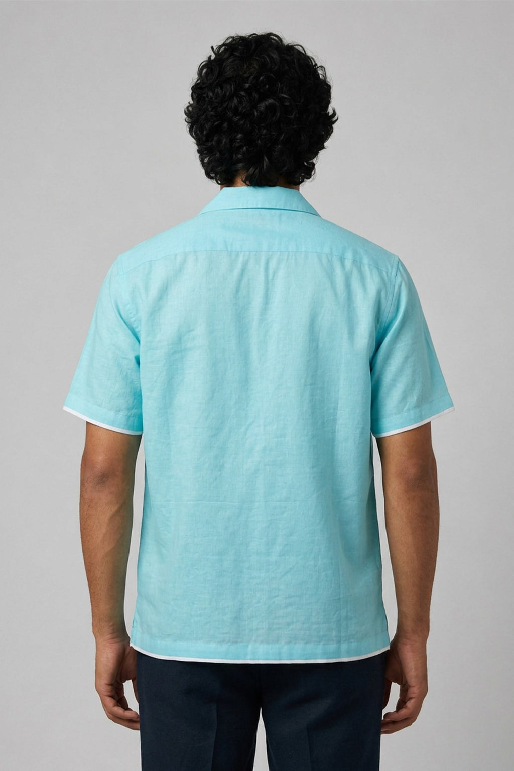 Seabreeze Pearl Hand Embroidery Shirt
