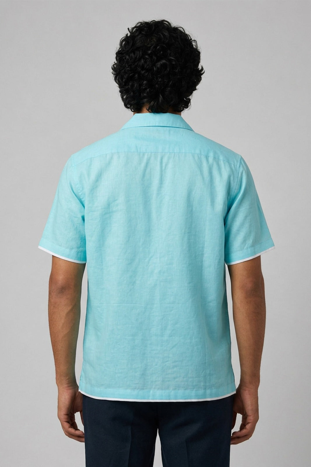 Seabreeze Pearl Hand Embroidery Shirt
