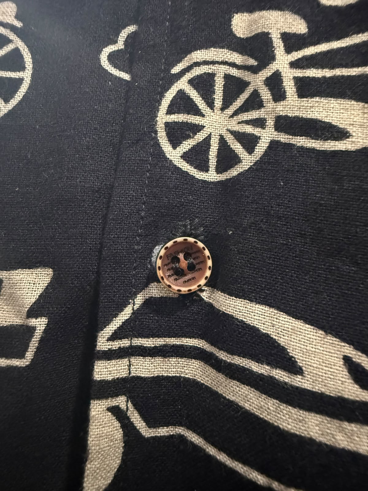 Retro Ride Regular Cotton Printed  Shirt