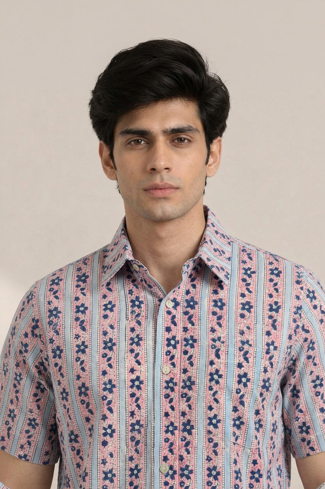 Bloomline  Block Printed Shirt