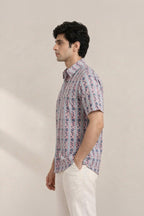 Bloomline  Block Printed Shirt