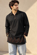 Agni Kantha Embroidery Short Kurta