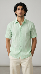 The Pleated Mist Shirt