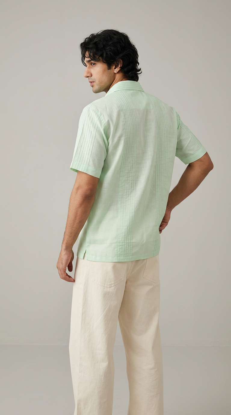 The Pleated Mist Shirt