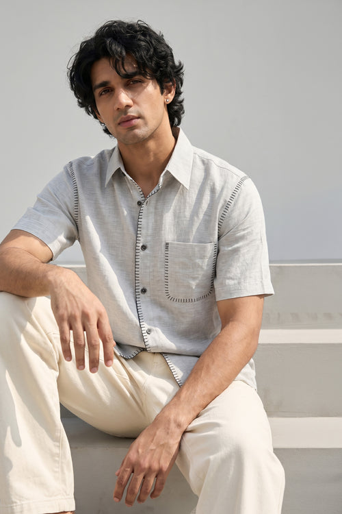 Ash Thread Regular Shirt
