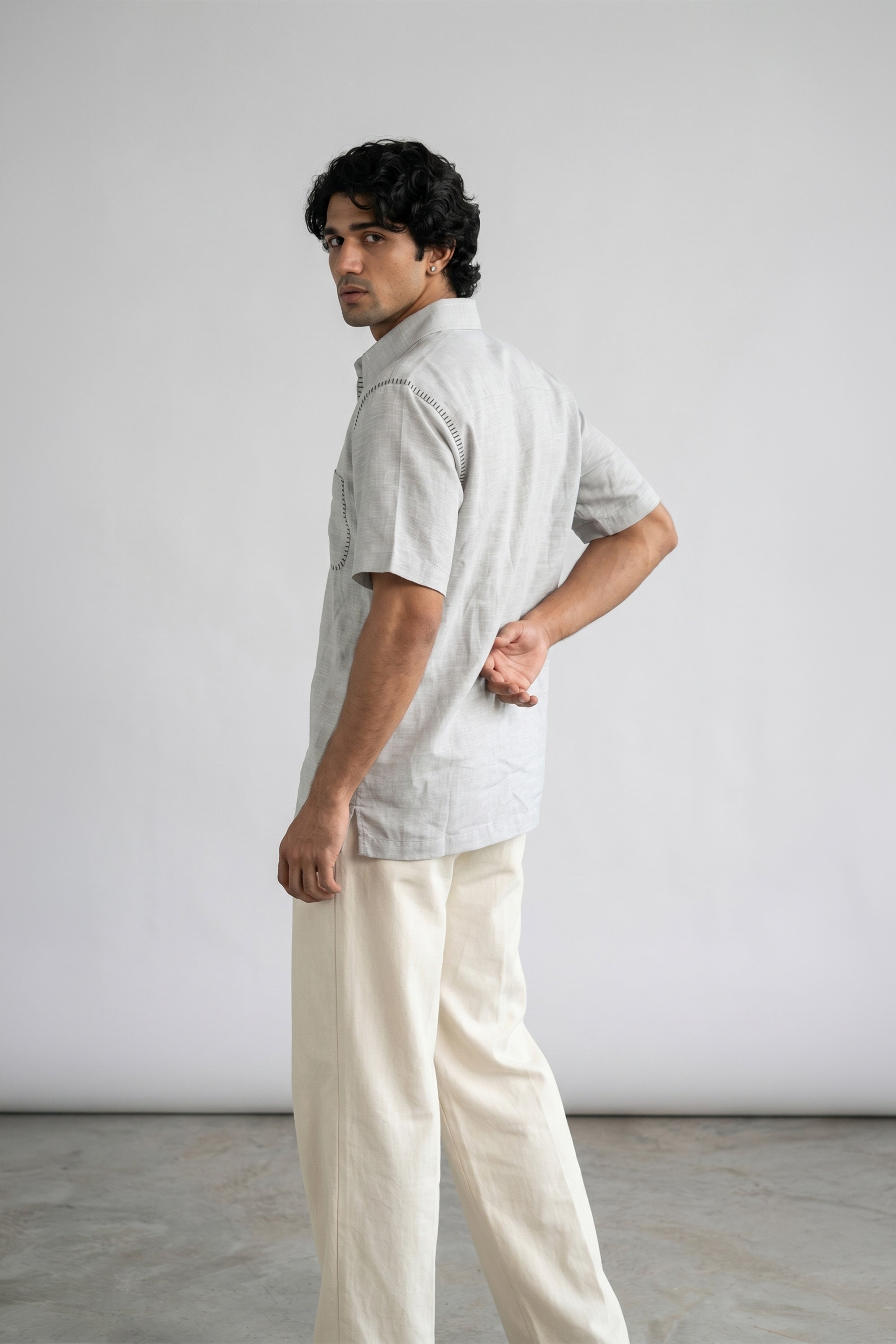 Ash Thread Regular Shirt