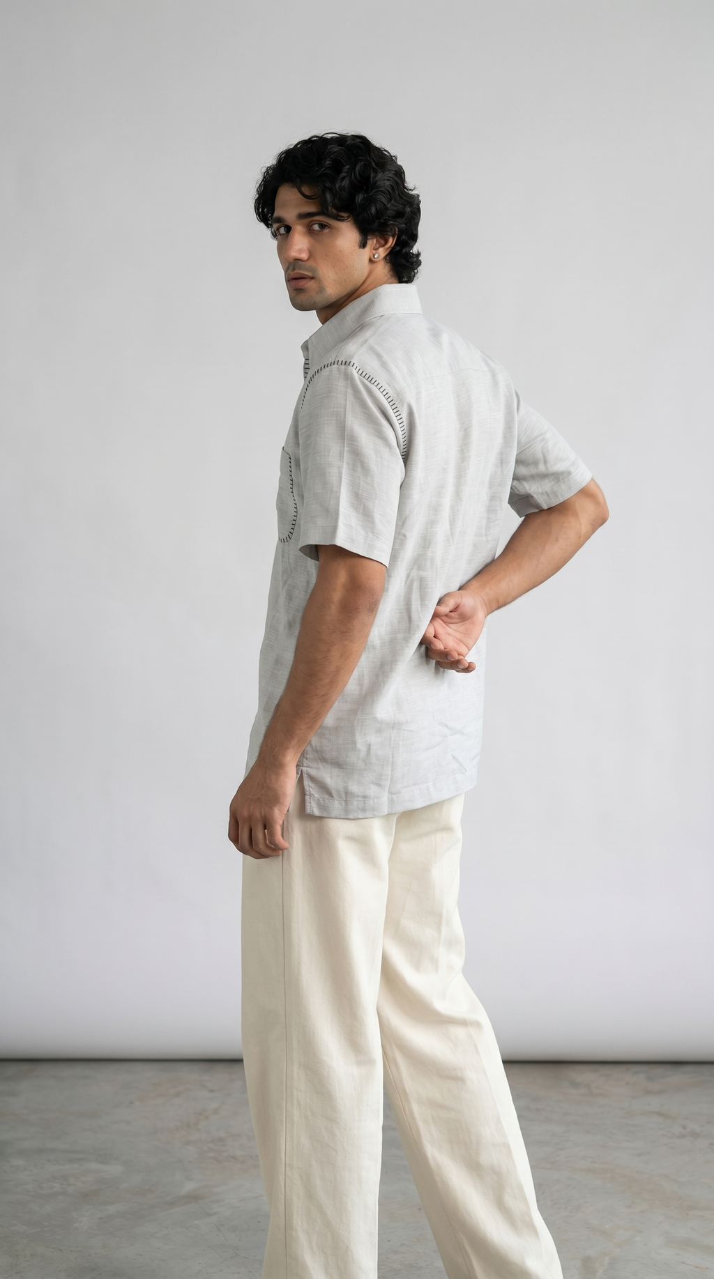 Ash Thread Regular Shirt