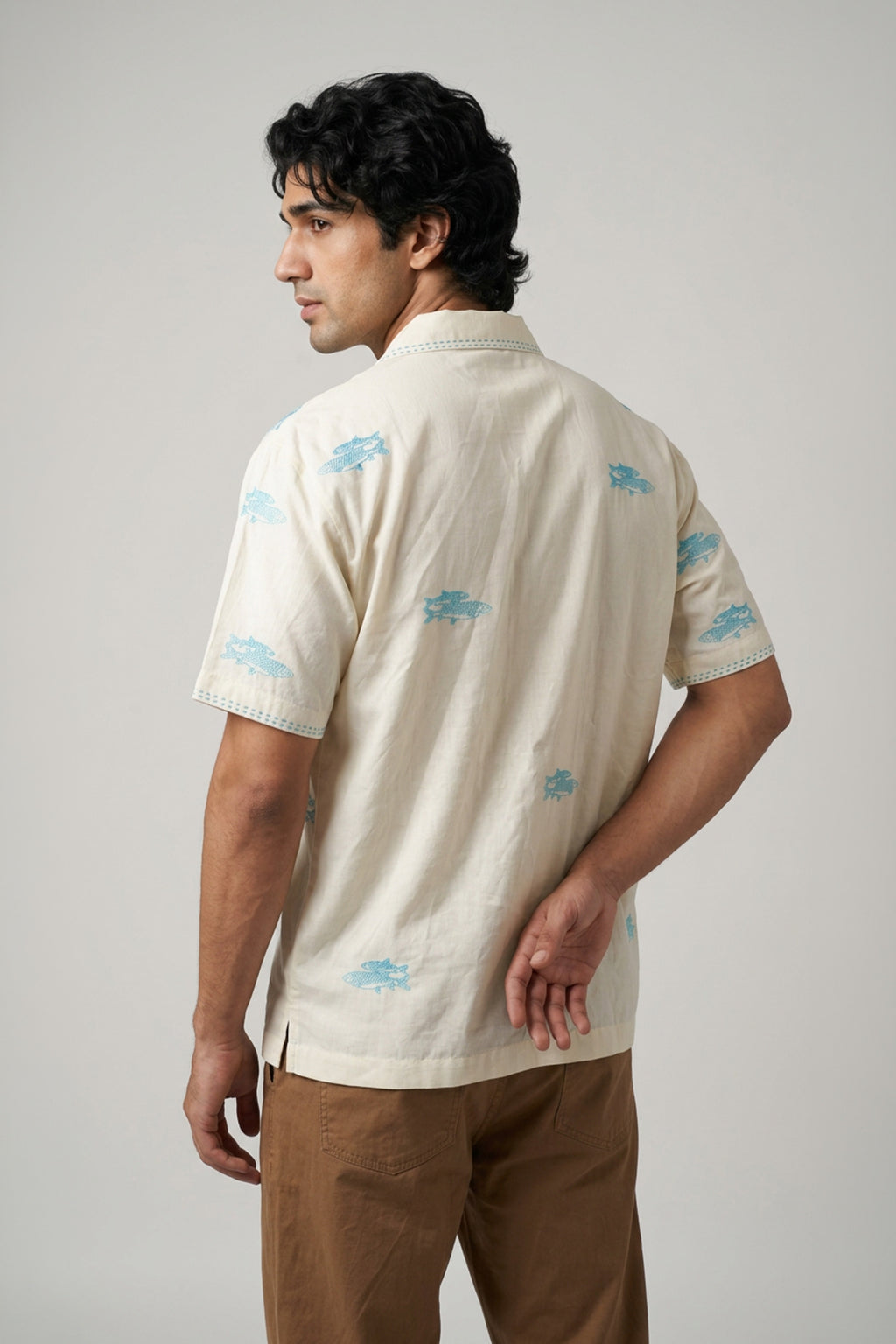 The River Song Embroidery Shirt
