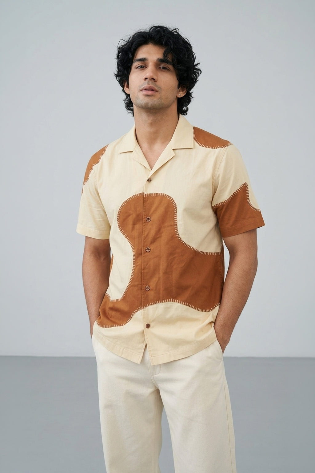 Moo-saic Embroidery Shirt