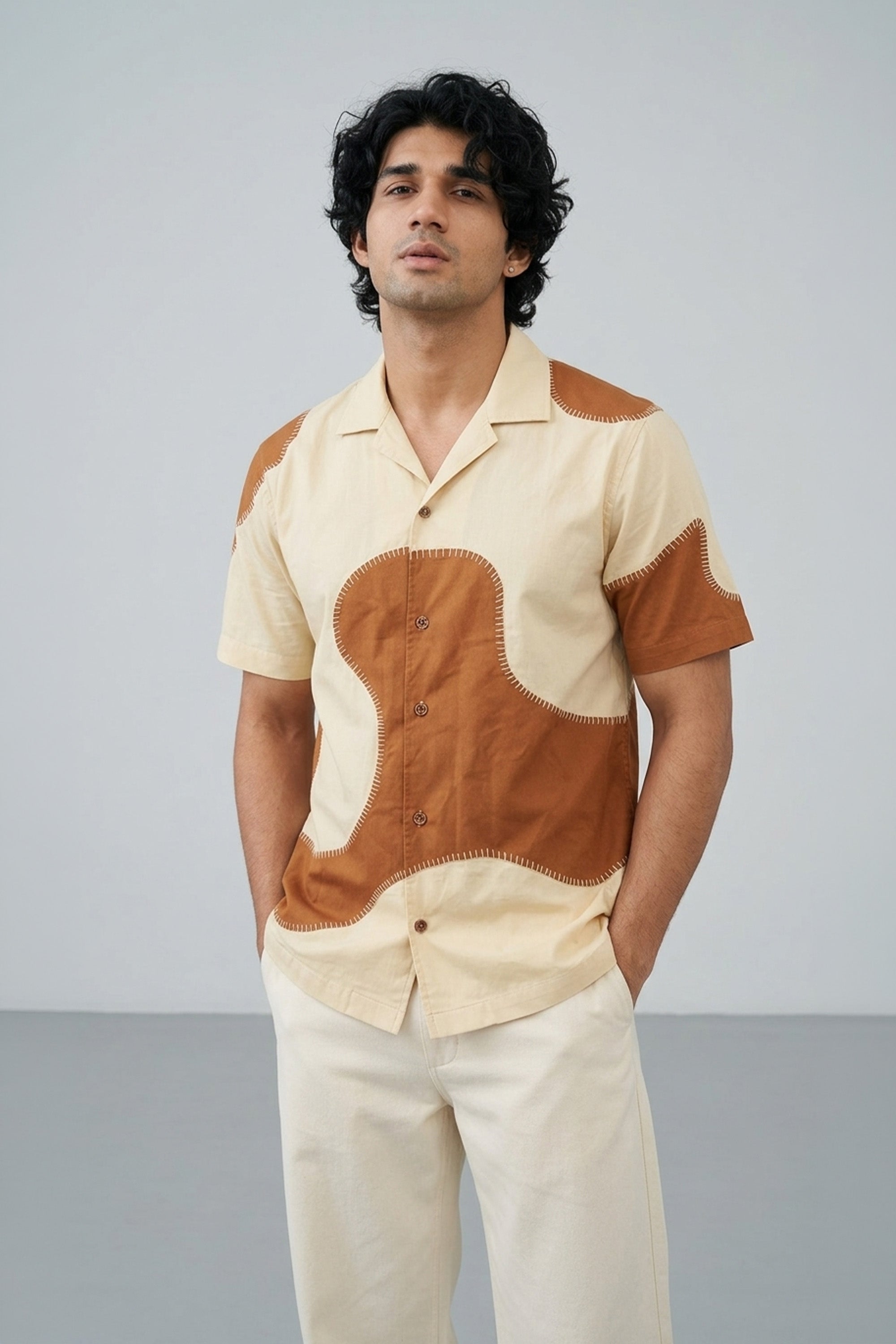 Moo-saic Embroidery Shirt