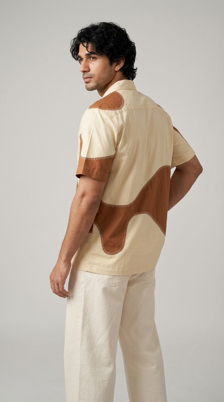 Moo-saic Embroidery Shirt