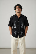 The Noir Bloom Oversized Shirt