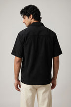 The Noir Bloom Oversized Shirt