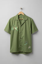 The Hummingbird Embroidery Shirt