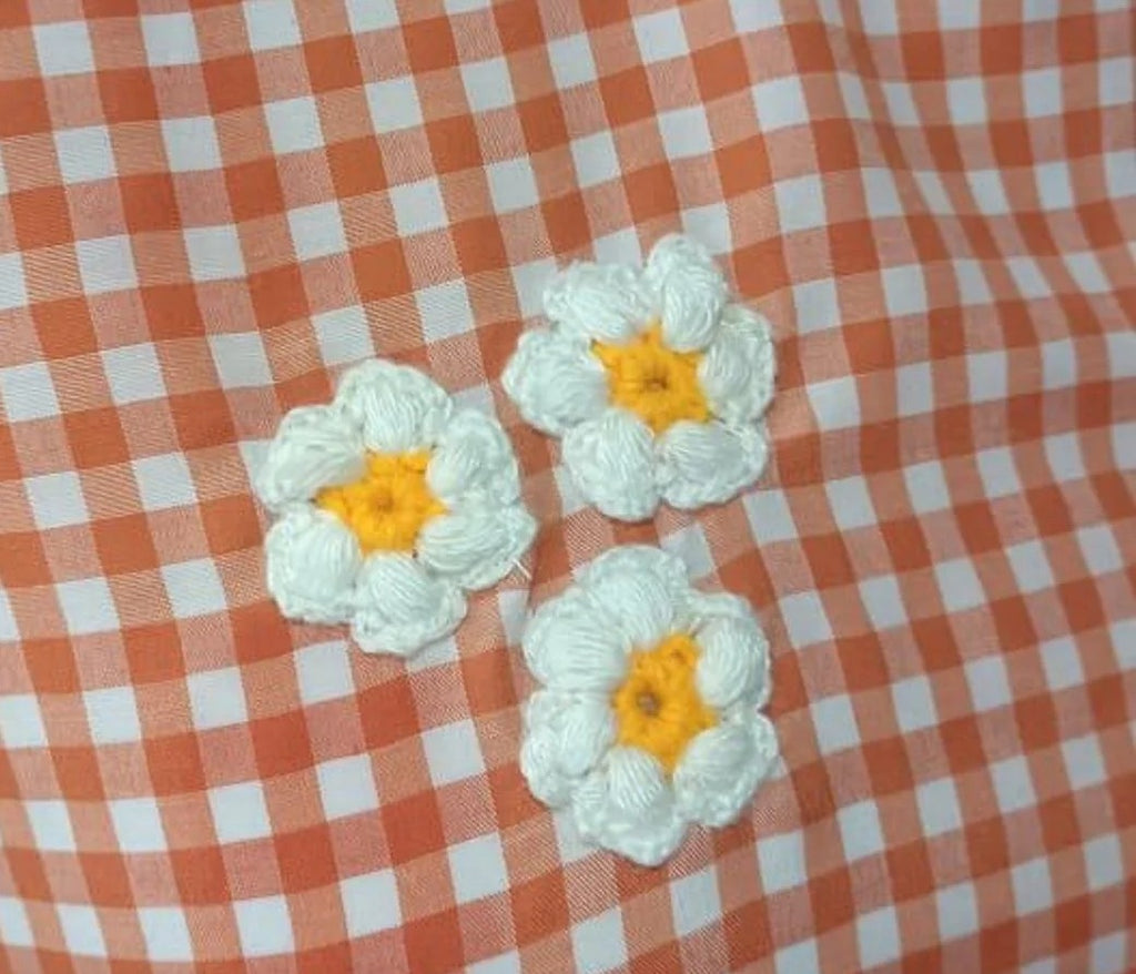 Bloom Check Orange Short Kurti