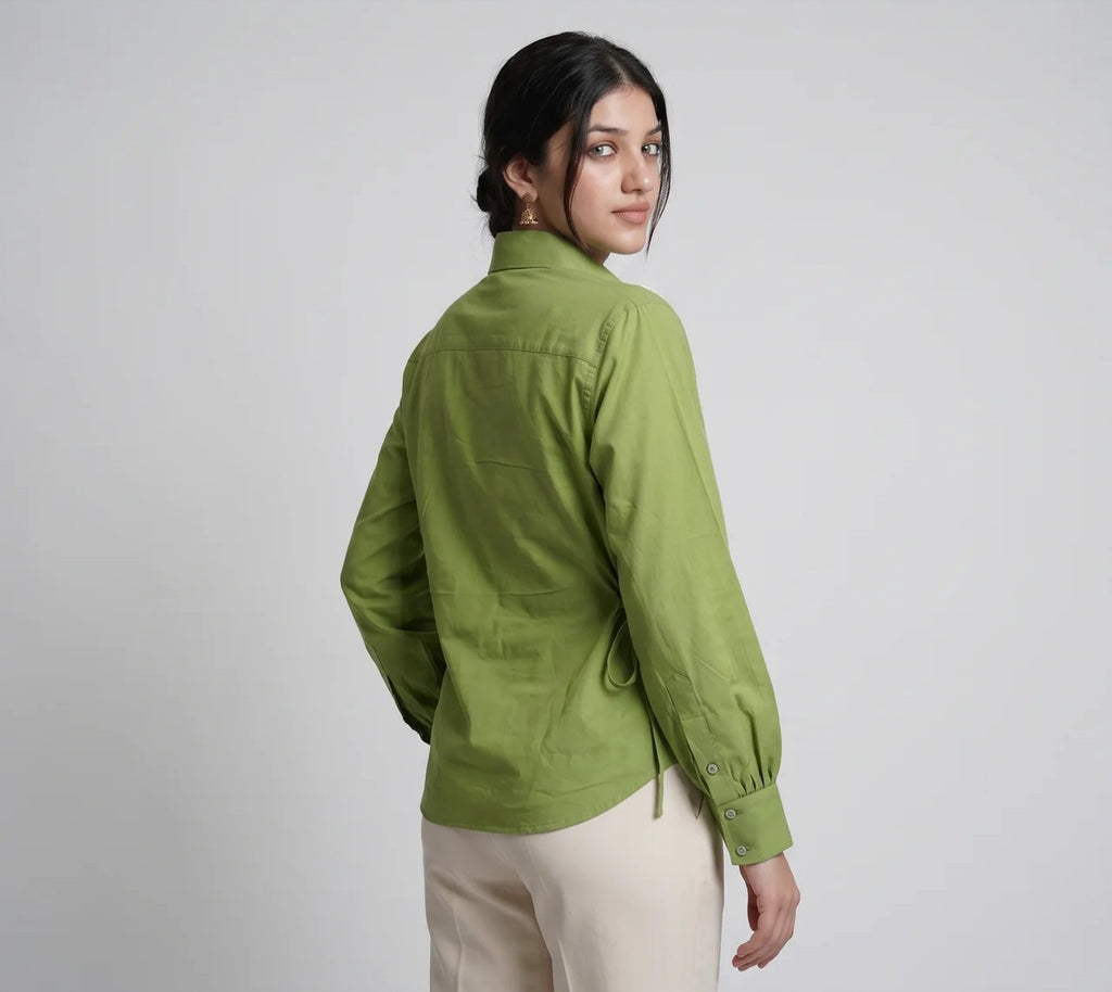 Sea Shell Side-Tie Shirt